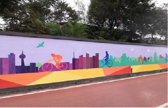 江山墙体彩绘-围墙