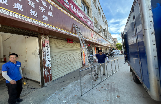 江山装招牌的时候要注意什么？