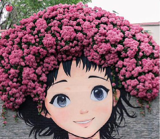 江山墙体彩绘-网红墙打卡