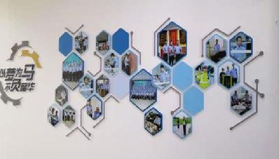 江山文化墙最常见的做法。