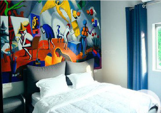 江山对于酒店的墙体彩绘而言更注重哪些方面?