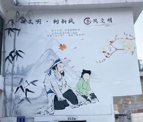 江山分享几个墙绘保养知识。