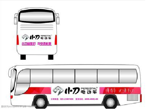 江山公交车身贴如何完美贴合？