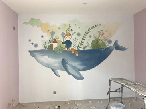 江山手绘墙的特点及优势。