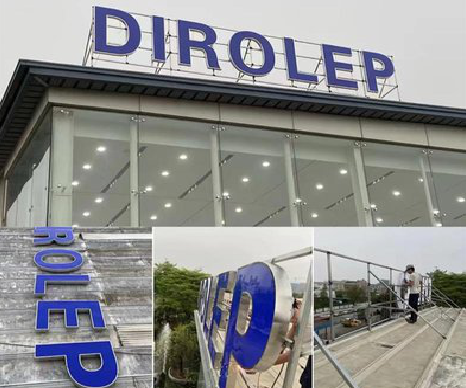 江山楼顶发光字安装的注意事项。